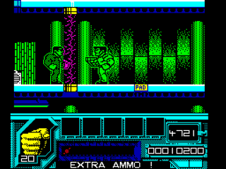 Total Recall screenshot 3 for ZX Spectrum